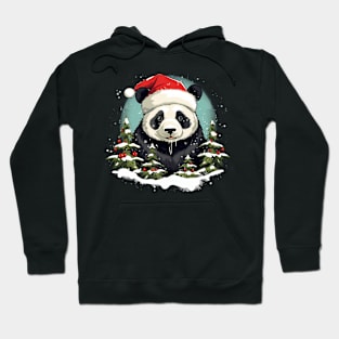 christmas panda Hoodie